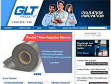 Tablet Screenshot of gltproducts.com